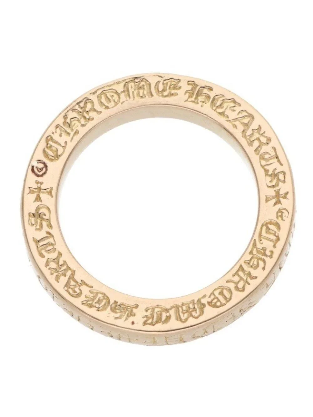 Chrome Hearts 22k Spacer Fckyou Gold Ring